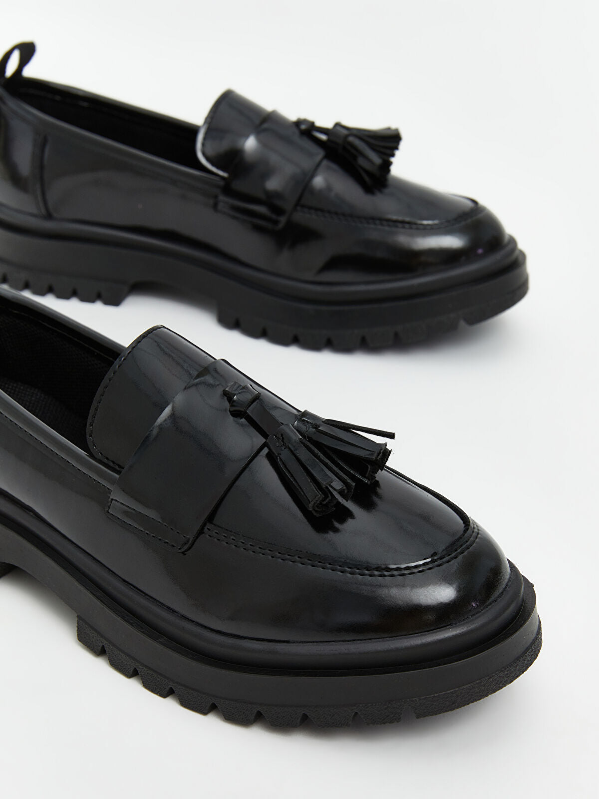 Leather-Look Girls' Child Loafer