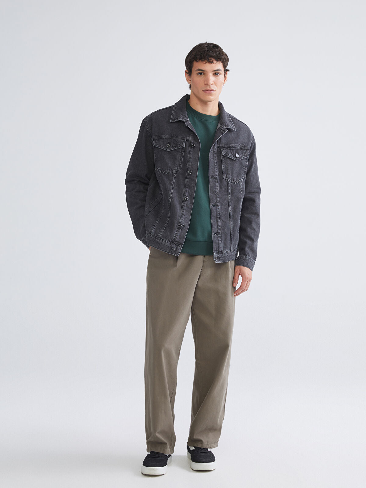 LCW Standard Fit Men's Indigo Jean Waistcoat