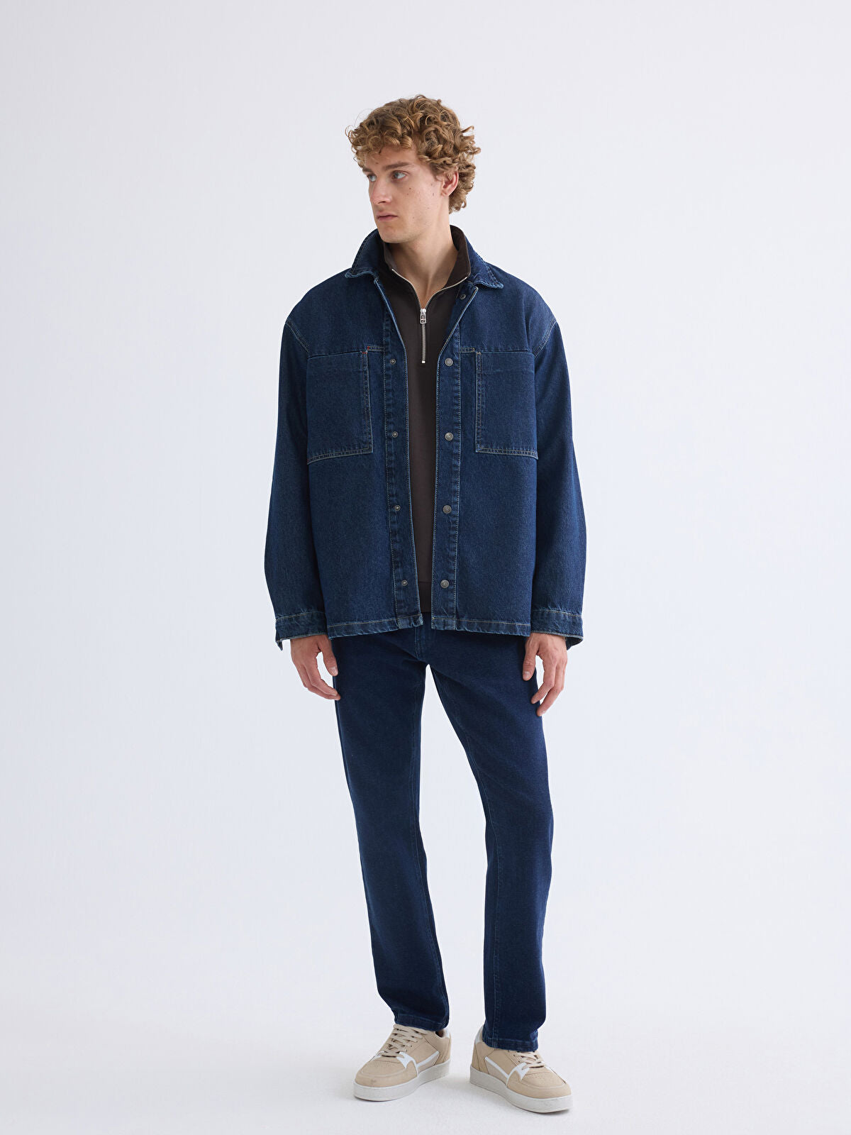 Comfortable Men's Jean Jacket