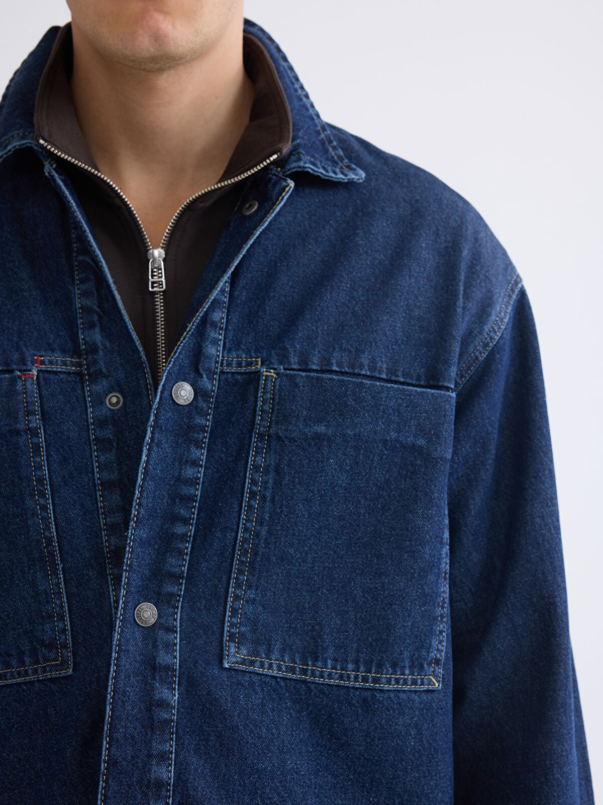 Comfortable Men's Jean Jacket