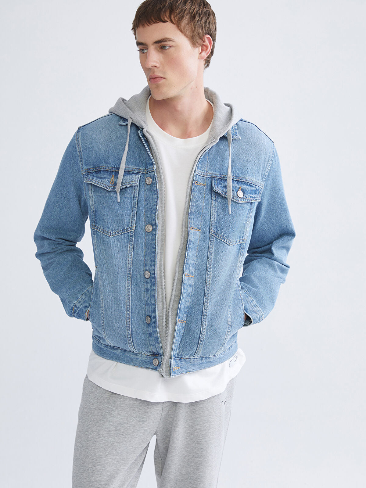 LCW Standard Fit Men's Indigo Jean Waistcoat
