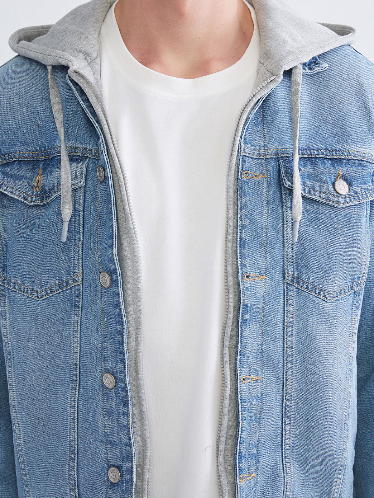 LCW Standard Fit Men's Indigo Jean Waistcoat