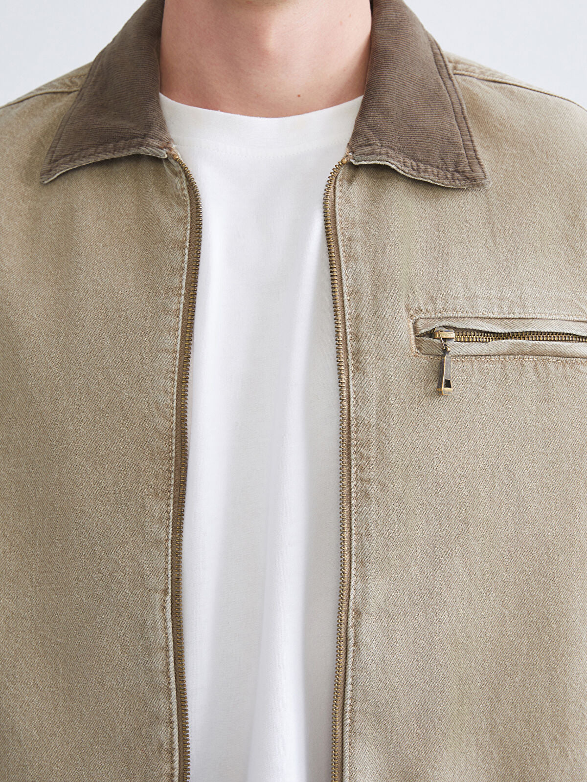 Comfortable Men's Jean Jacket