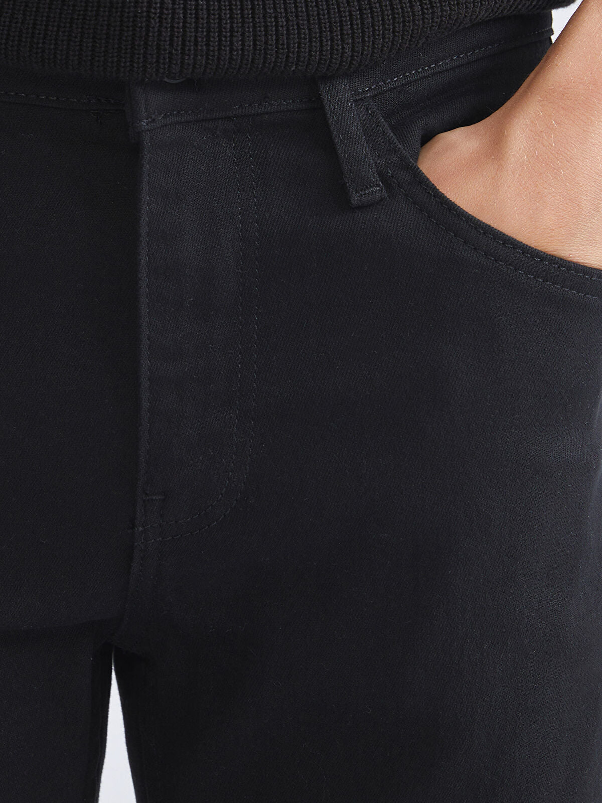 730 Mandarin Collar Men's Jeans Pants