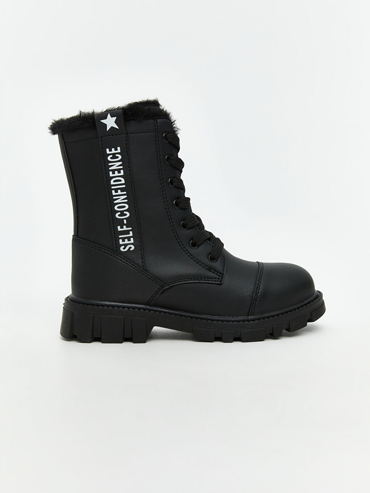 Leather Strap Girls' Child Boot
