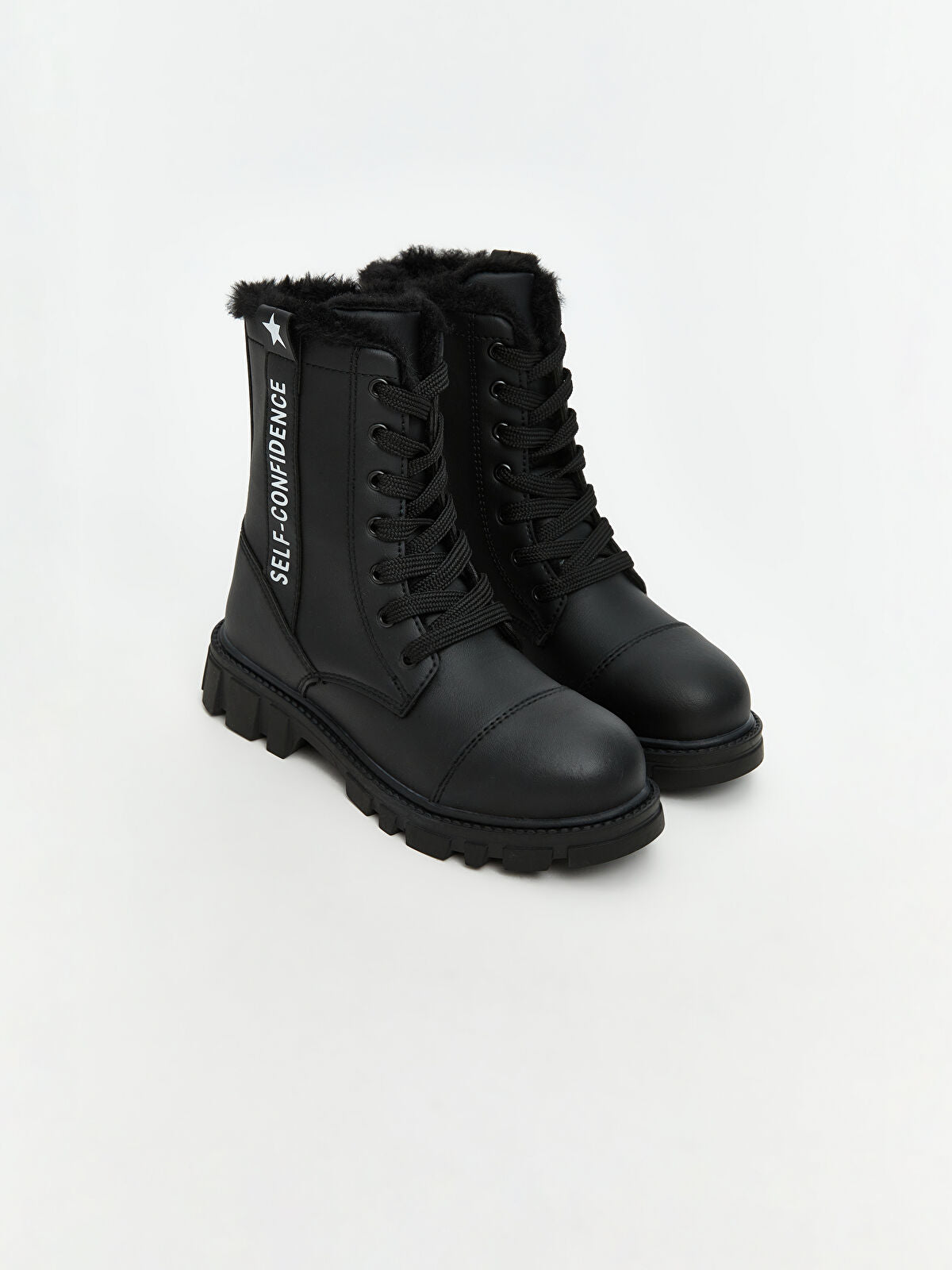 Leather Strap Girls' Child Boot