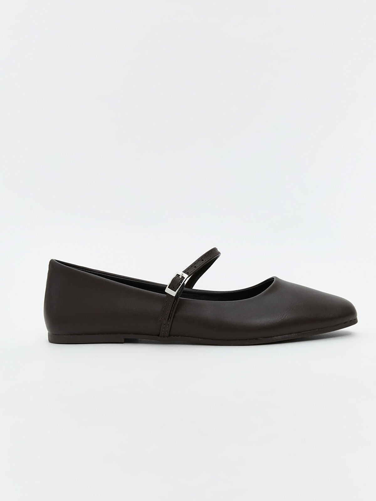 Leather-Look Women's Ballet Flats