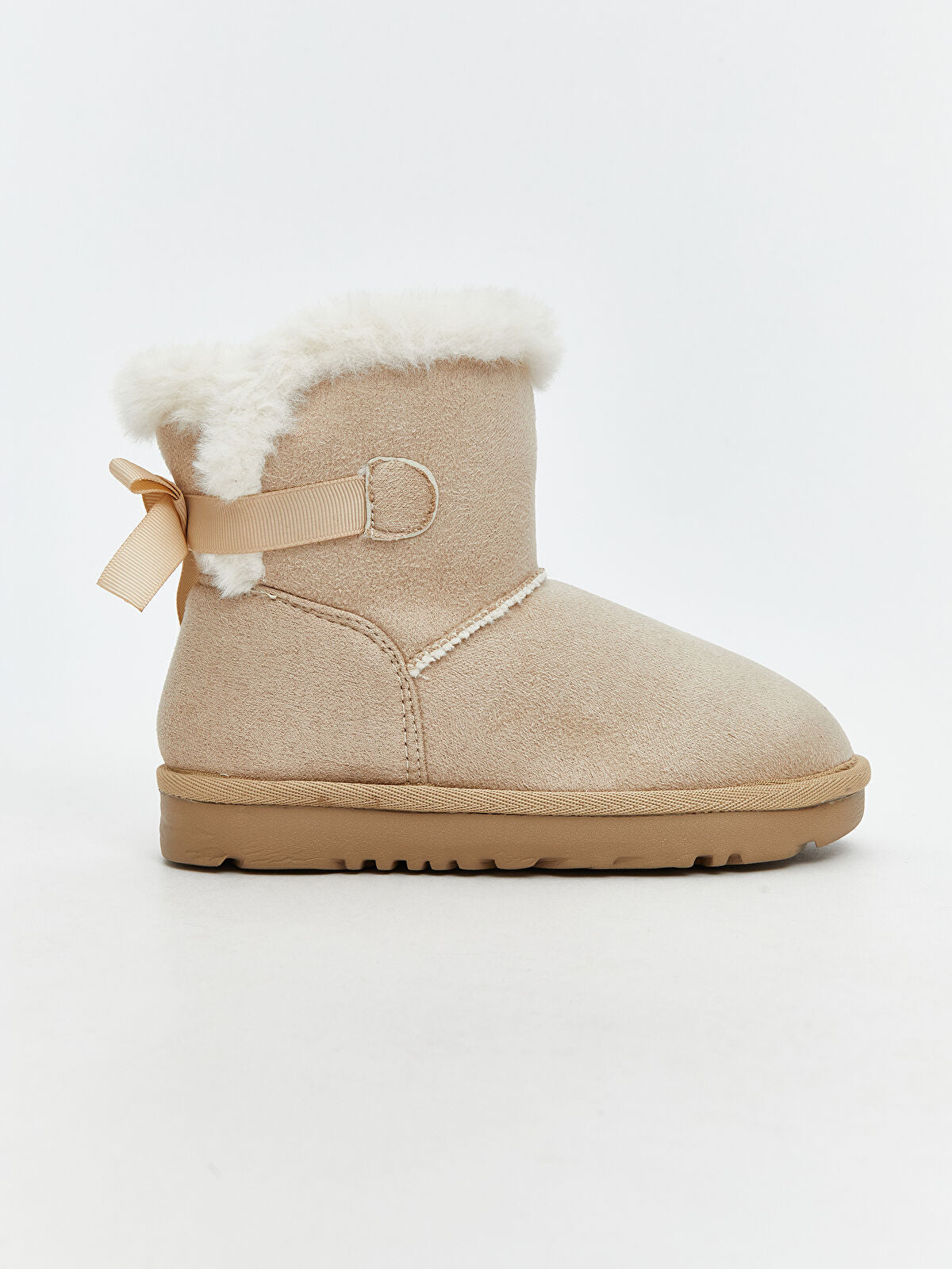 Suede-Look Baby Girl Boot