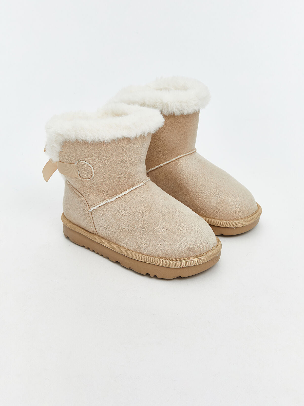 Suede-Look Baby Girl Boot