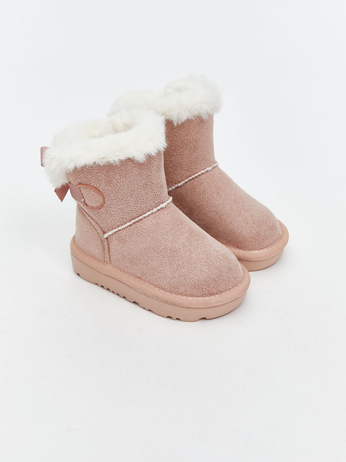 Suede-Look Baby Girl Boot