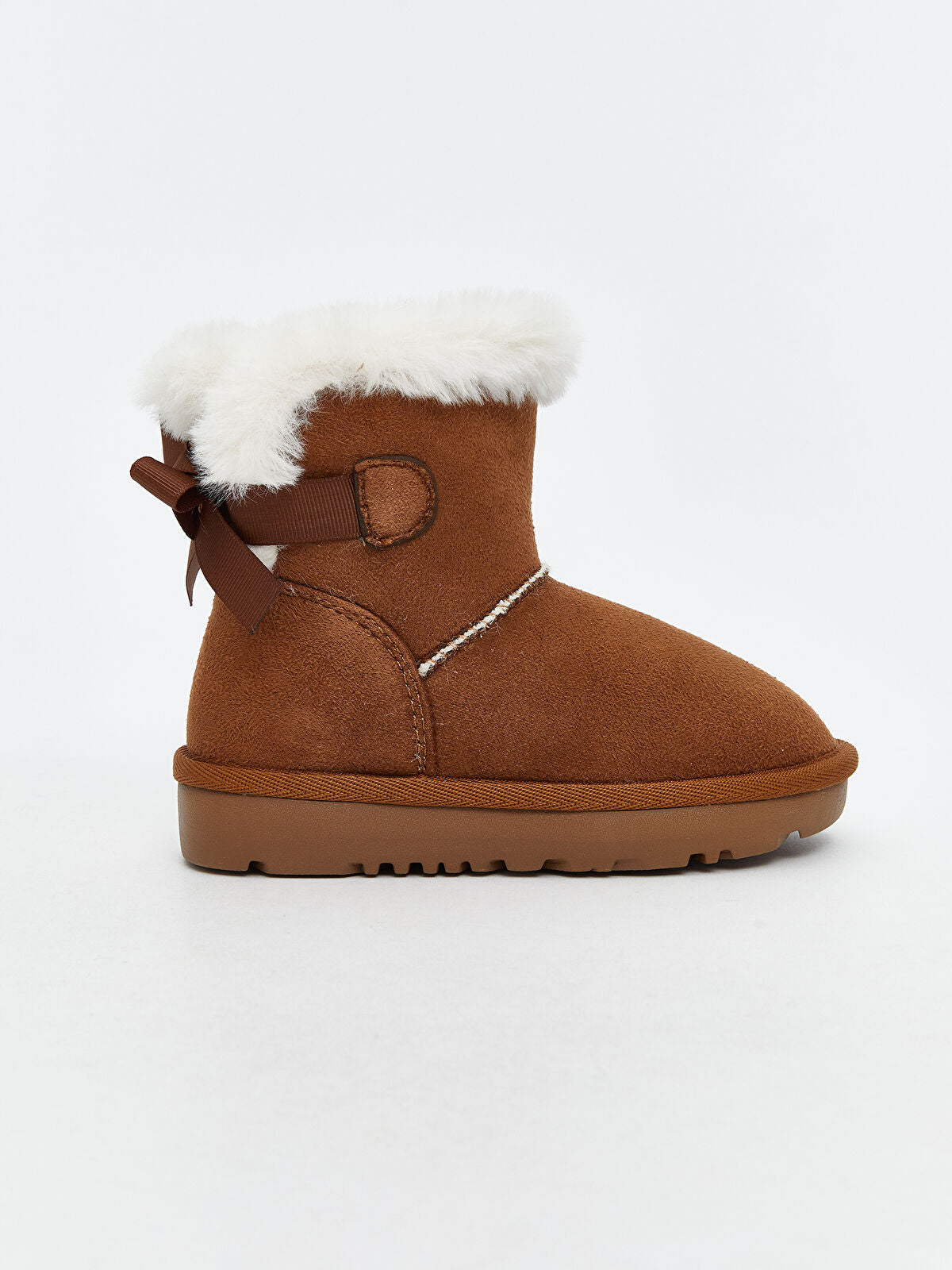 Suede-Look Baby Girl Boot