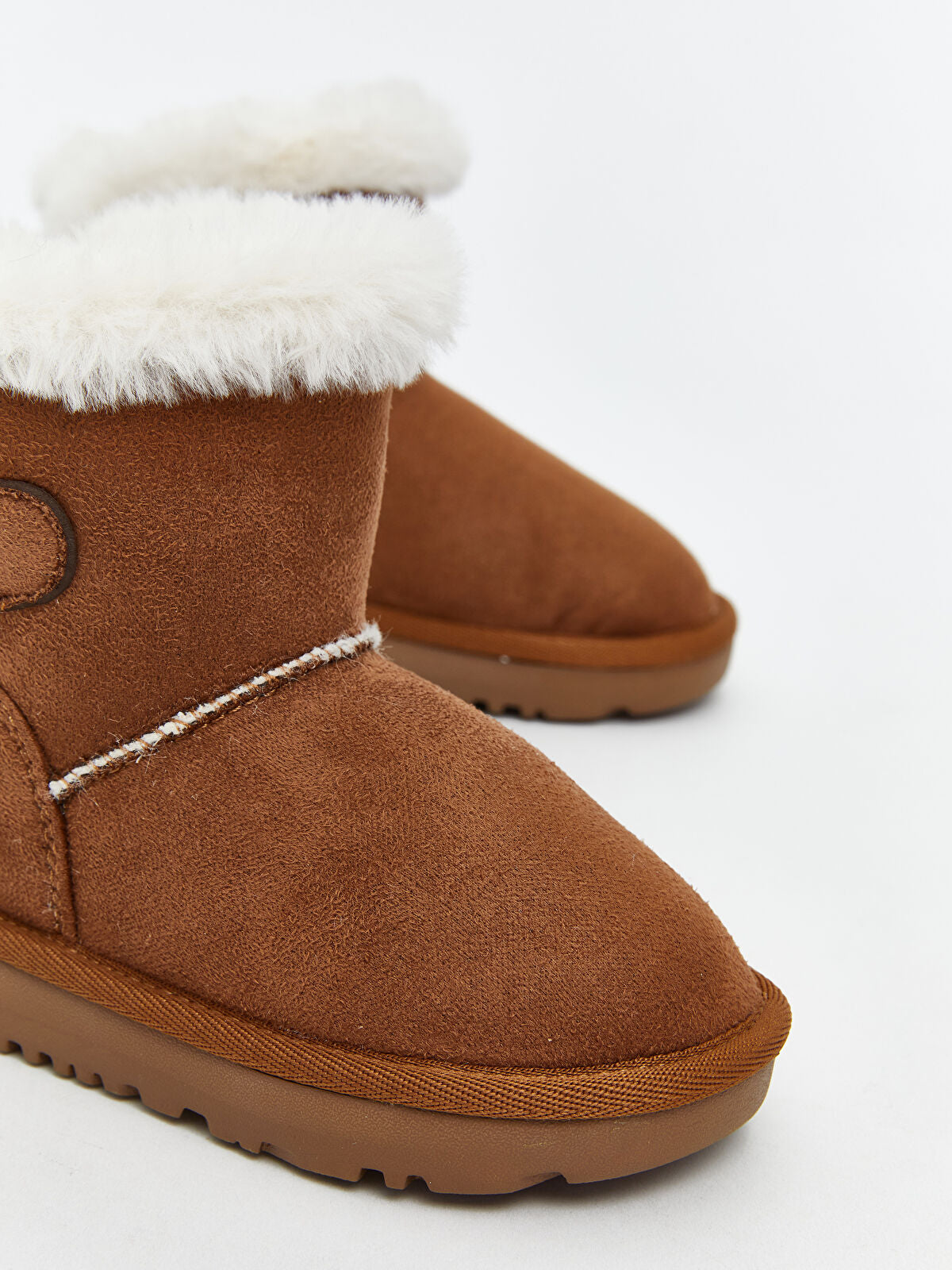 Suede-Look Baby Girl Boot