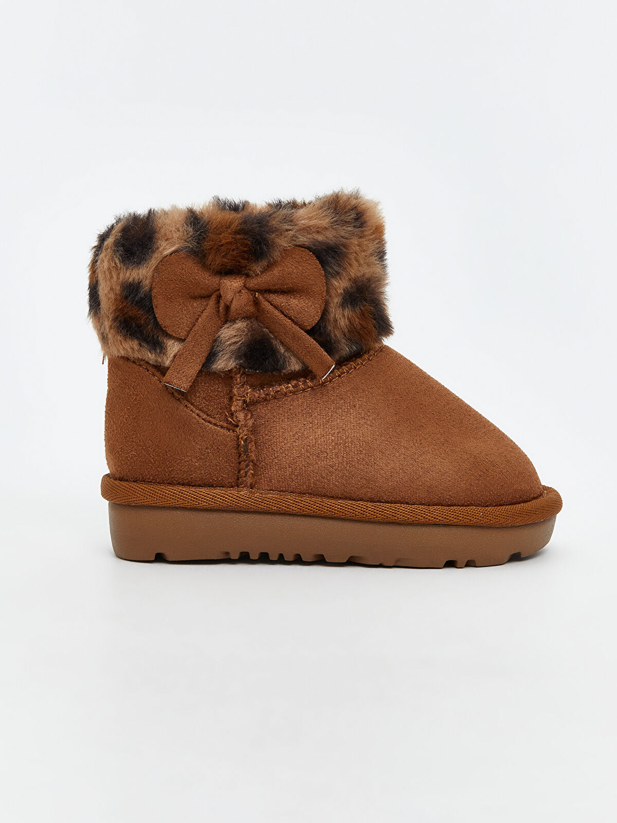 Suede-Look Baby Girl Boot