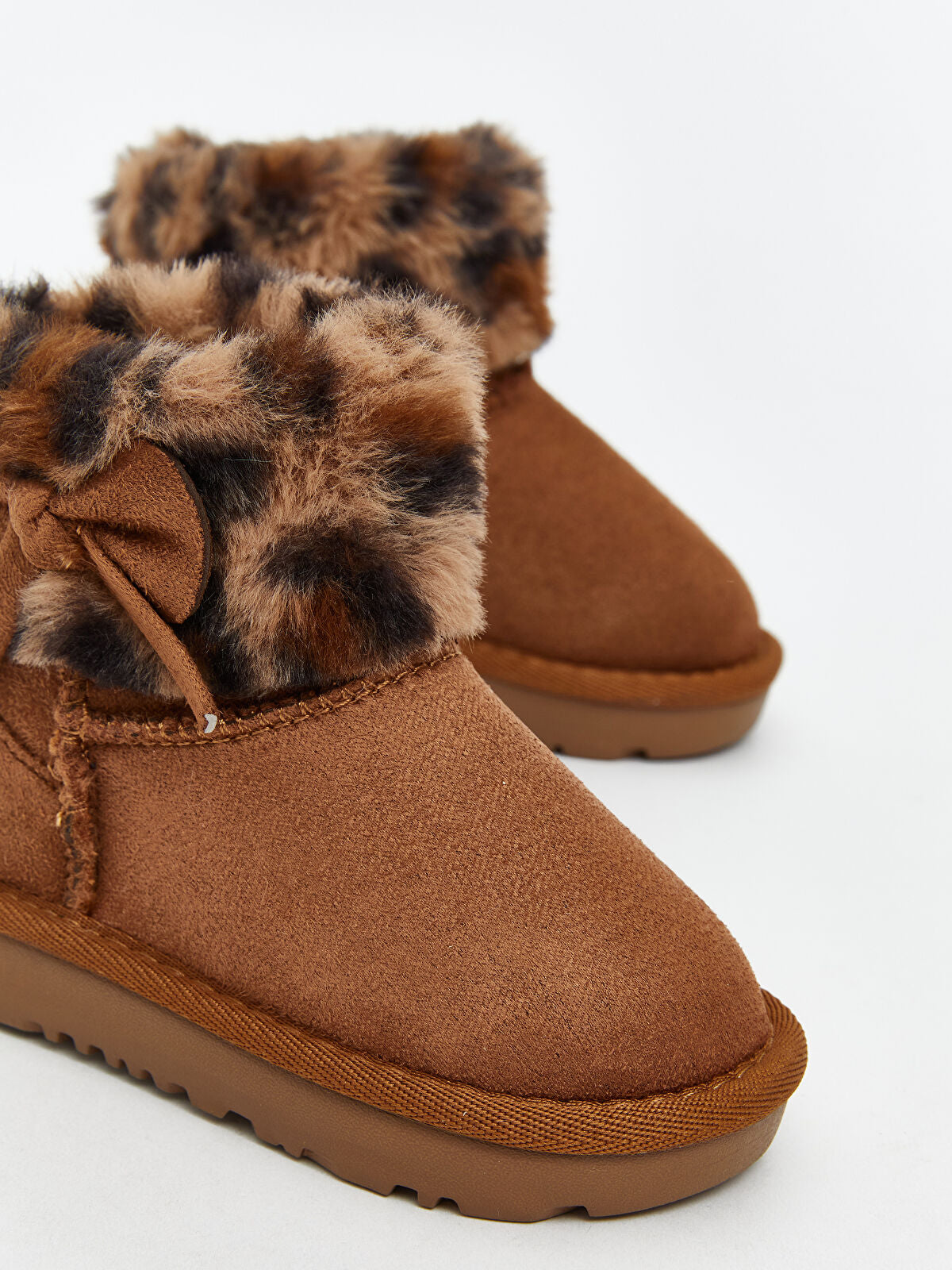 Suede-Look Baby Girl Boot
