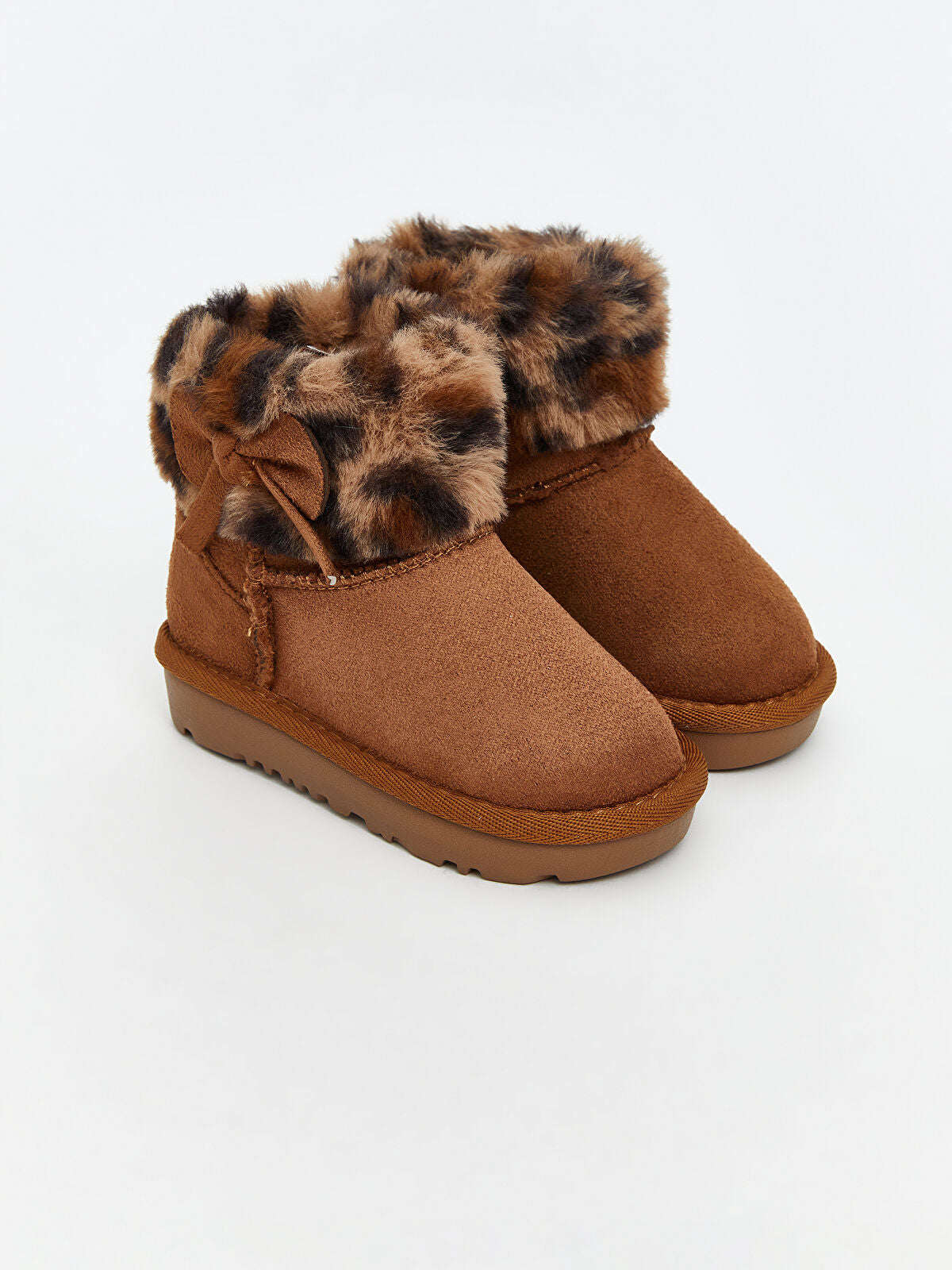 Suede-Look Baby Girl Boot