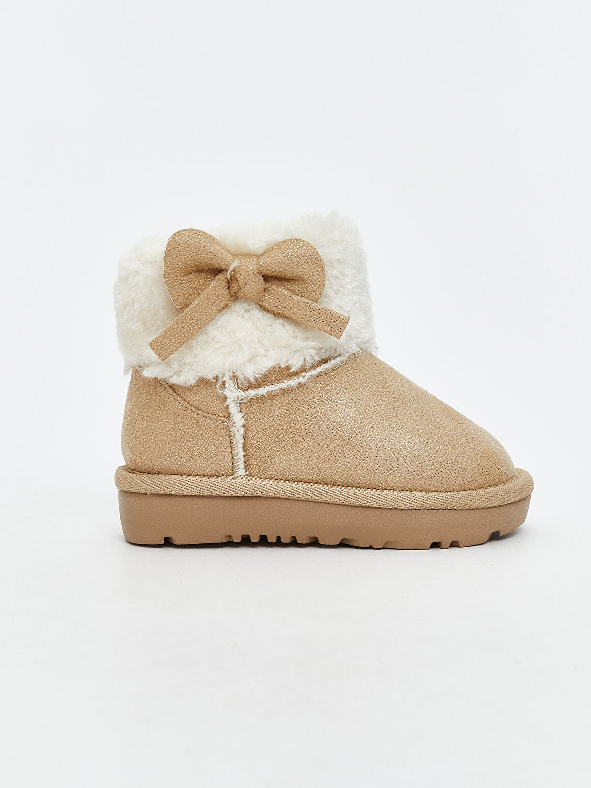 Suede-Look Baby Girl Boot