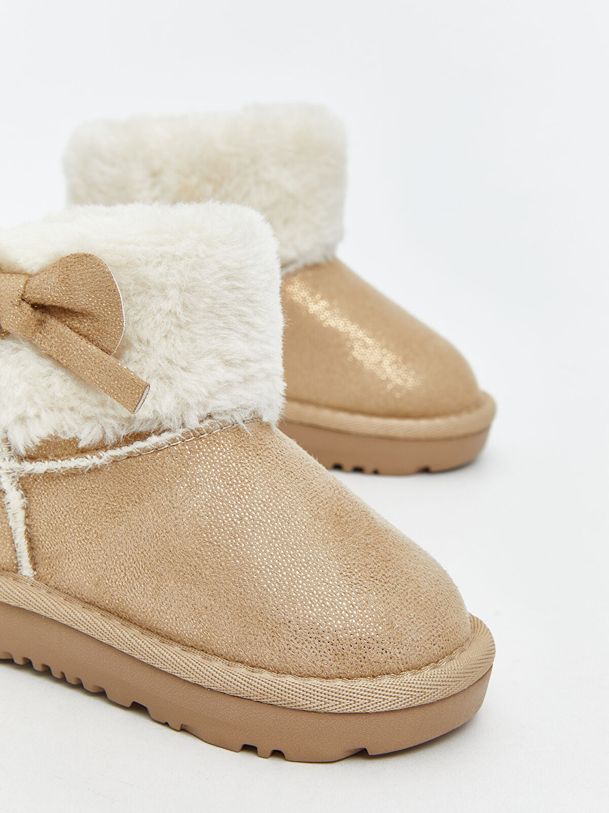 Suede-Look Baby Girl Boot