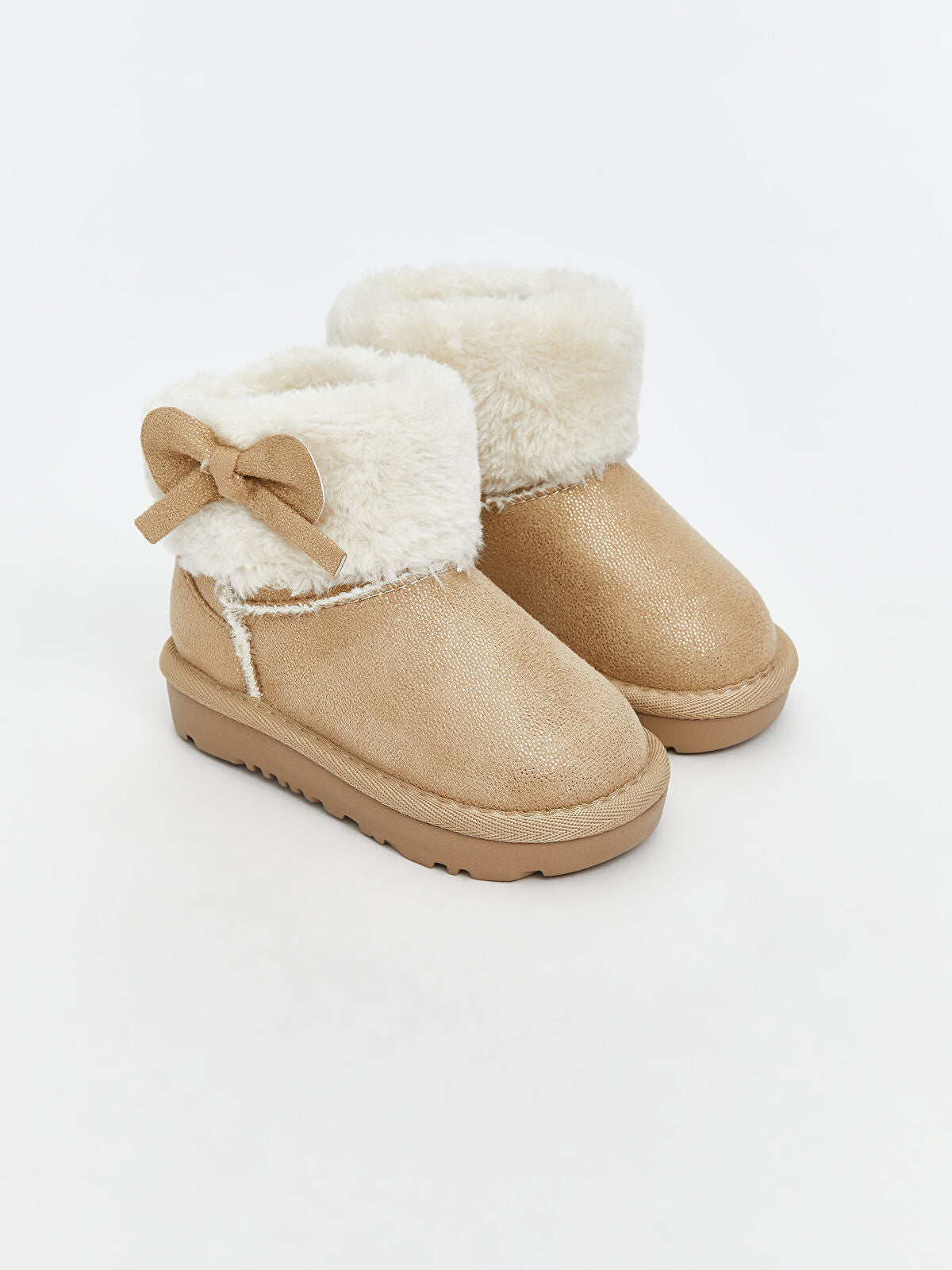 Suede-Look Baby Girl Boot