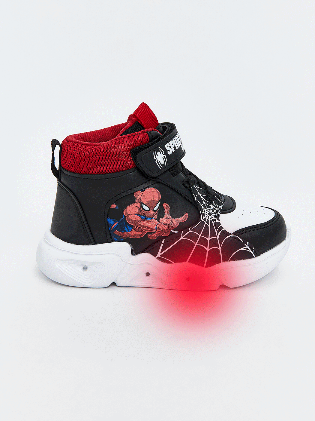 Spider-Man Embellished Wristband Boy Sneakers