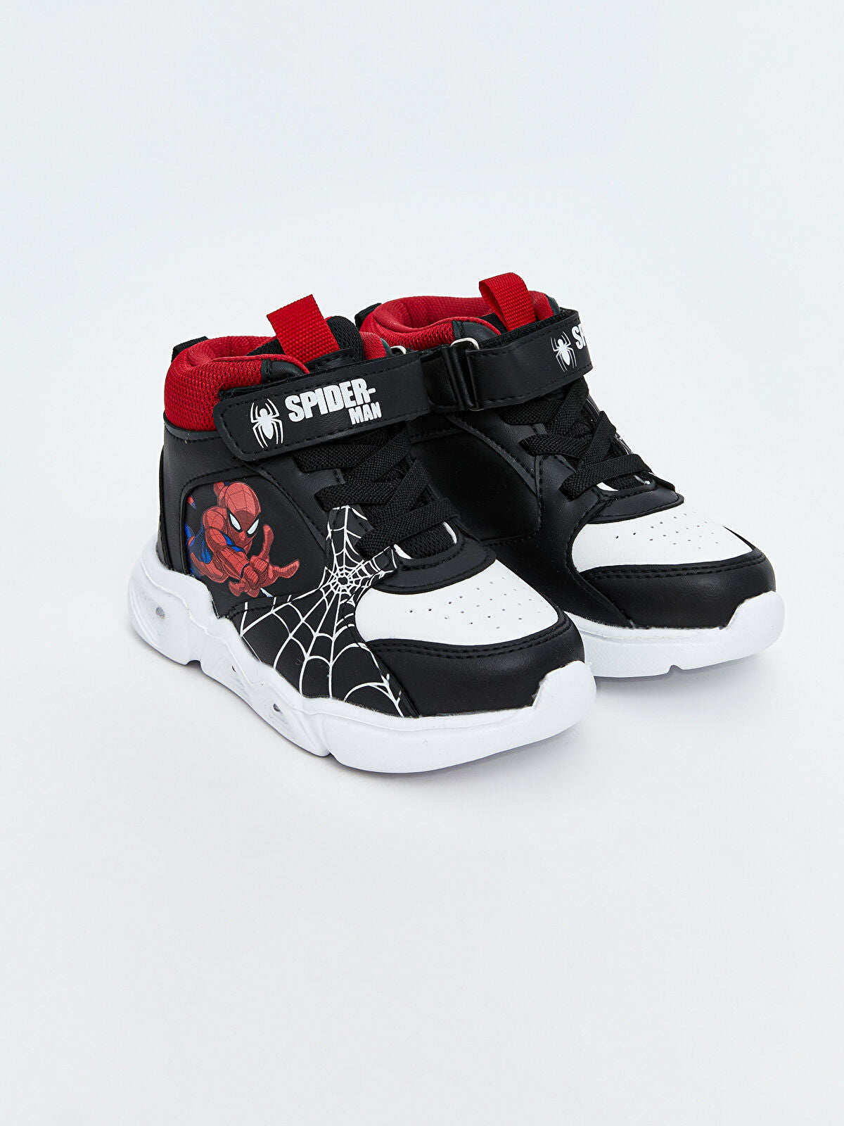 Spider-Man Embellished Wristband Boy Sneakers