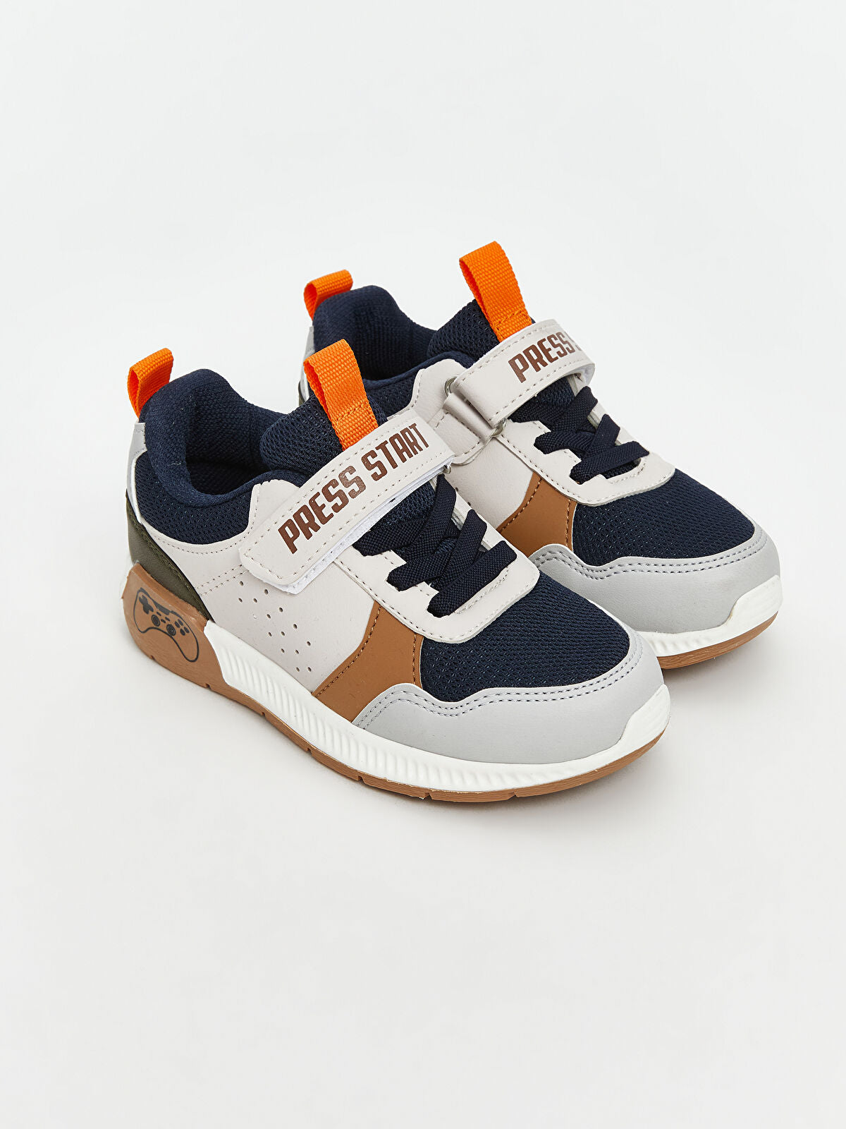 Boys' Baby Ankle Boots with Grip Design Sport Shoes