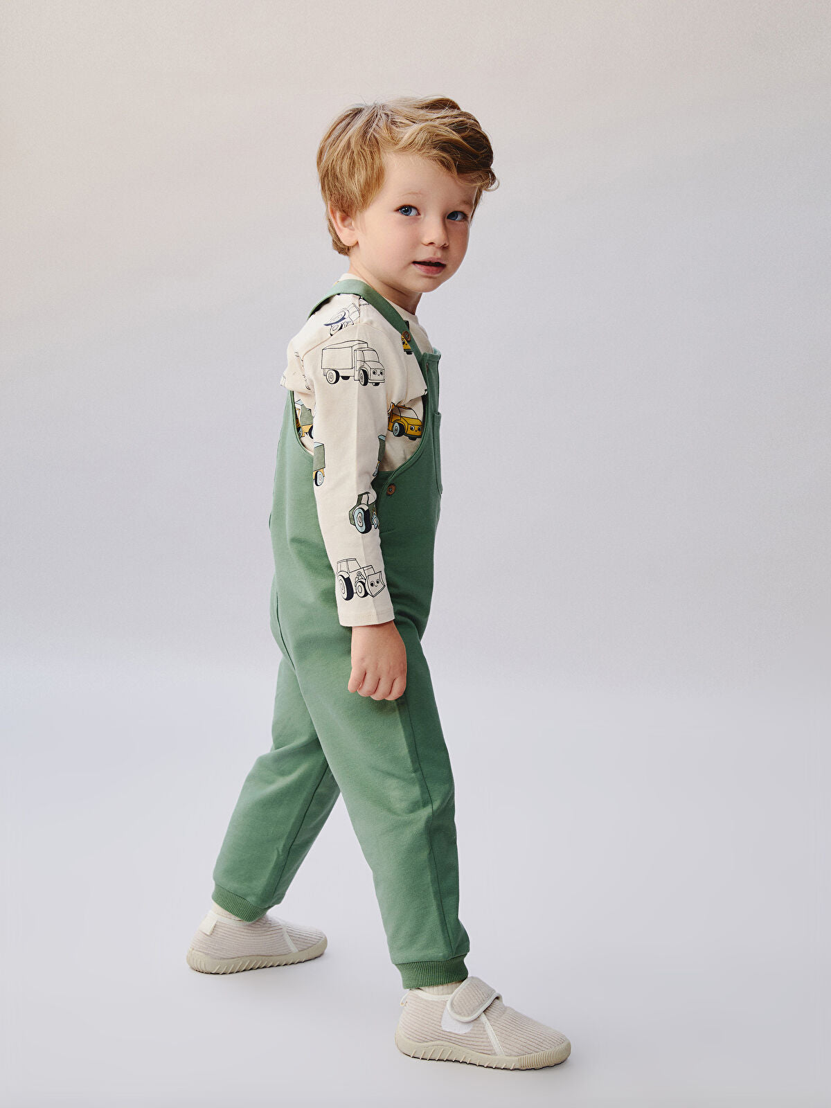 Striped Boy Baby Sneakers