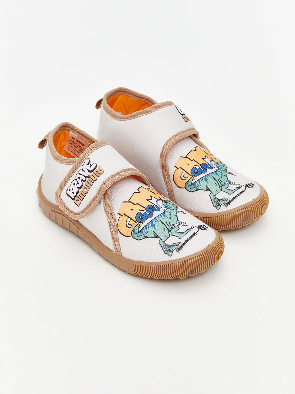 Beige Basked Boy Shoes