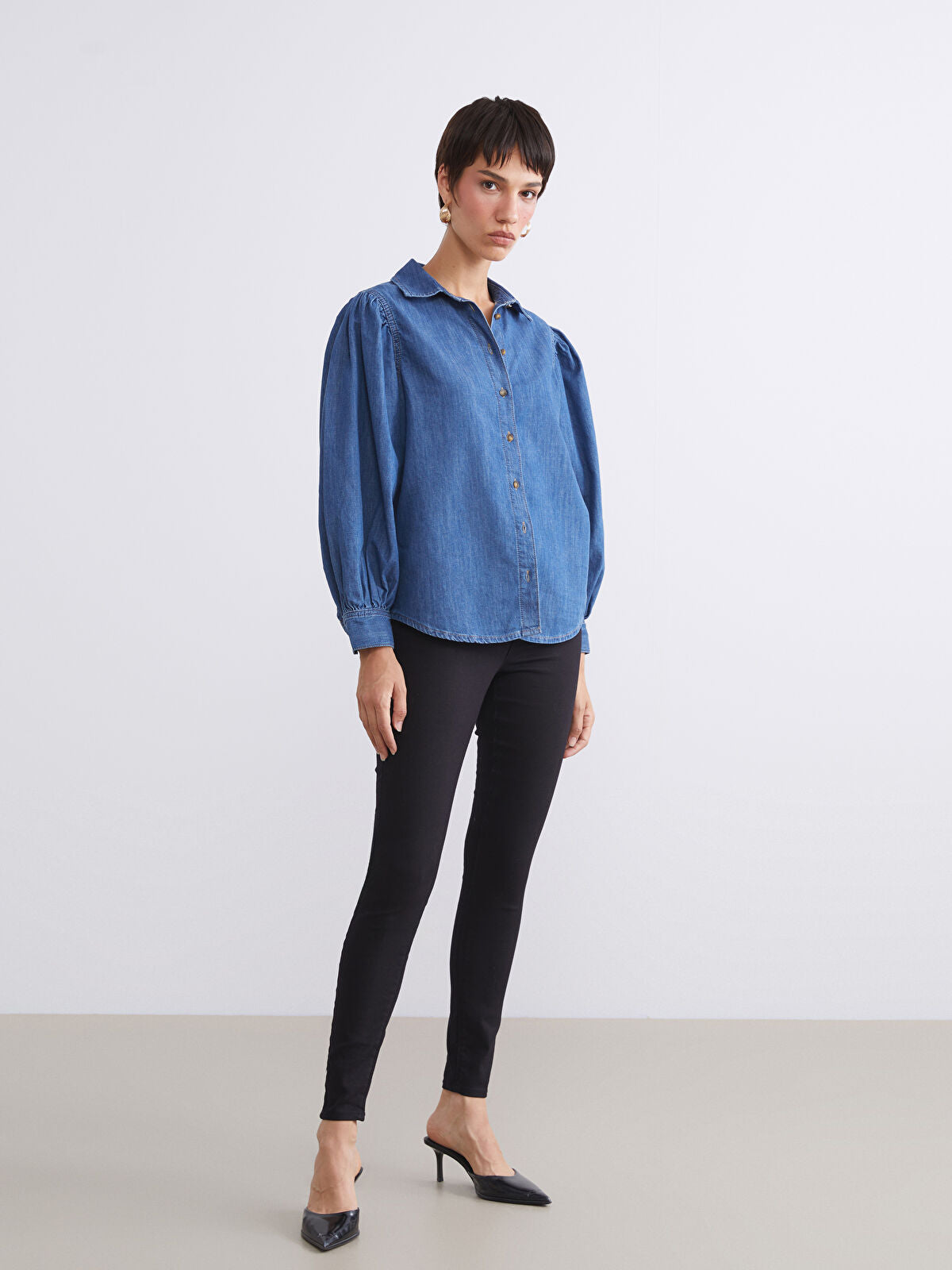 LCW Jeans Black Jupiter Super Skinny Fit Women's Jean Trousers