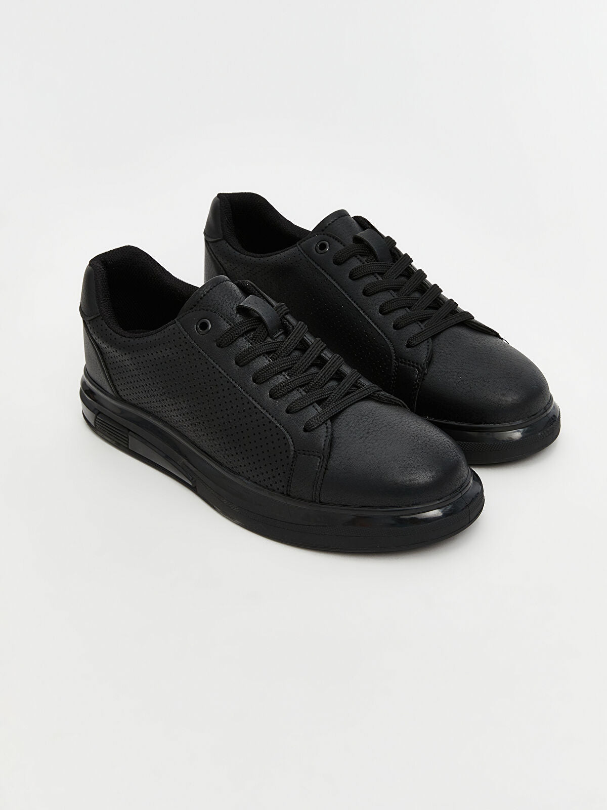 Leather-Look Men's Sport Shoes