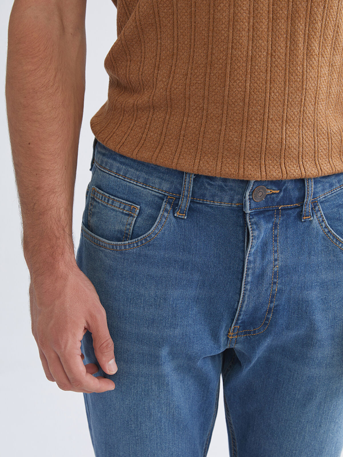 750 Slim Fit Men's Woven Jean Pantalon