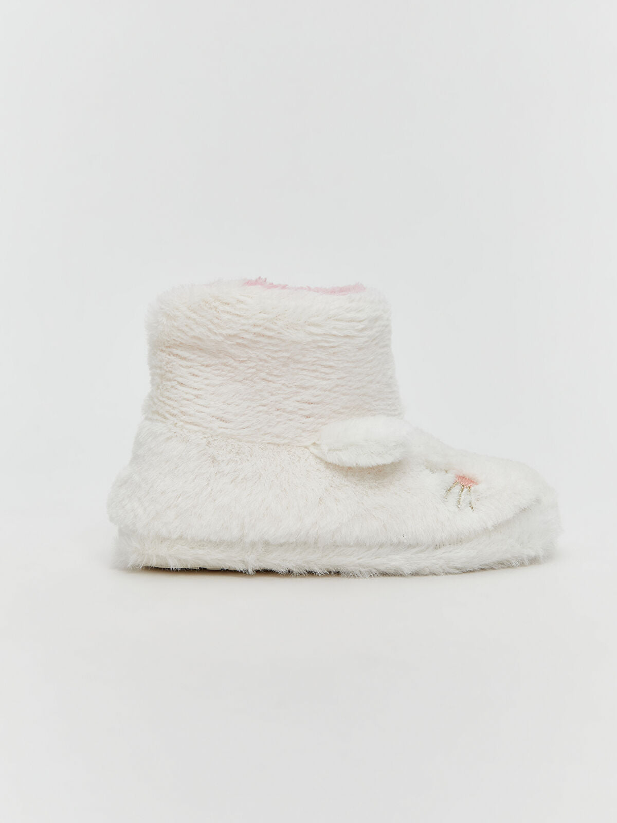 Rabbit Figure Fleece Girl Baby House Slipper