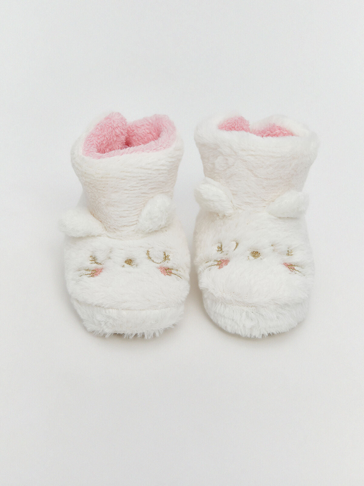 Rabbit Figure Fleece Girl Baby House Slipper