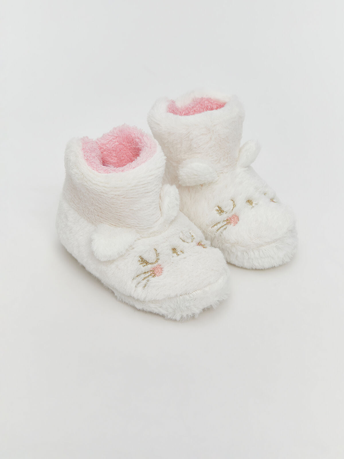 Rabbit Figure Fleece Girl Baby House Slipper
