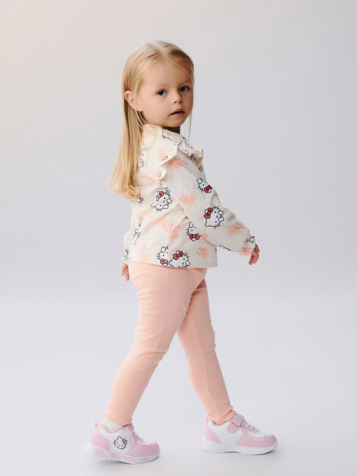 Hello Kitty Basked Baby Girls' Sports Shoes