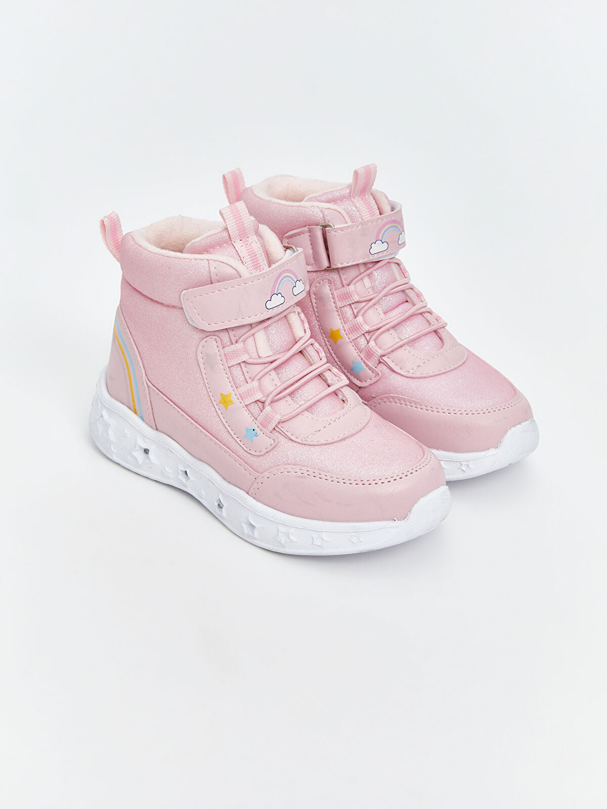 Light-Up Ankle Strap Baby Girl Boot
