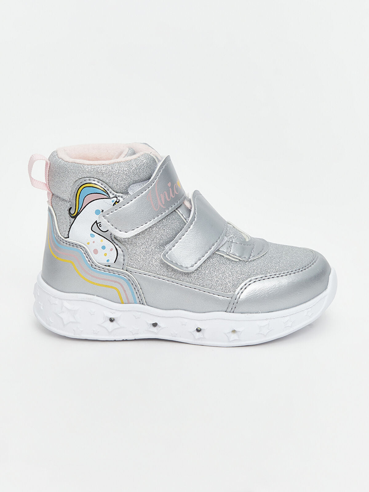 Light-Up Ankle Strap Baby Girl Boot
