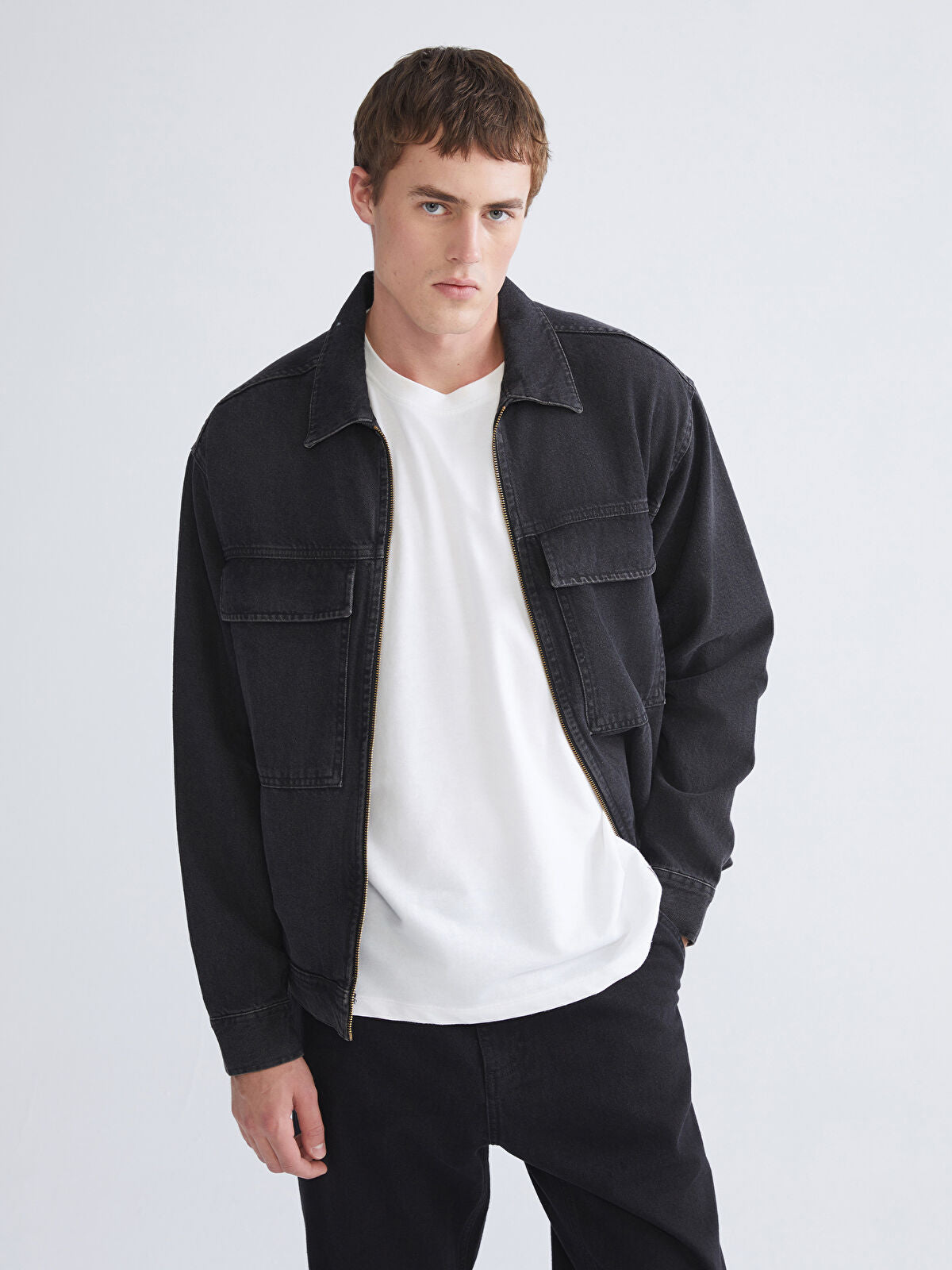 Comfortable Men's Jean Jacket