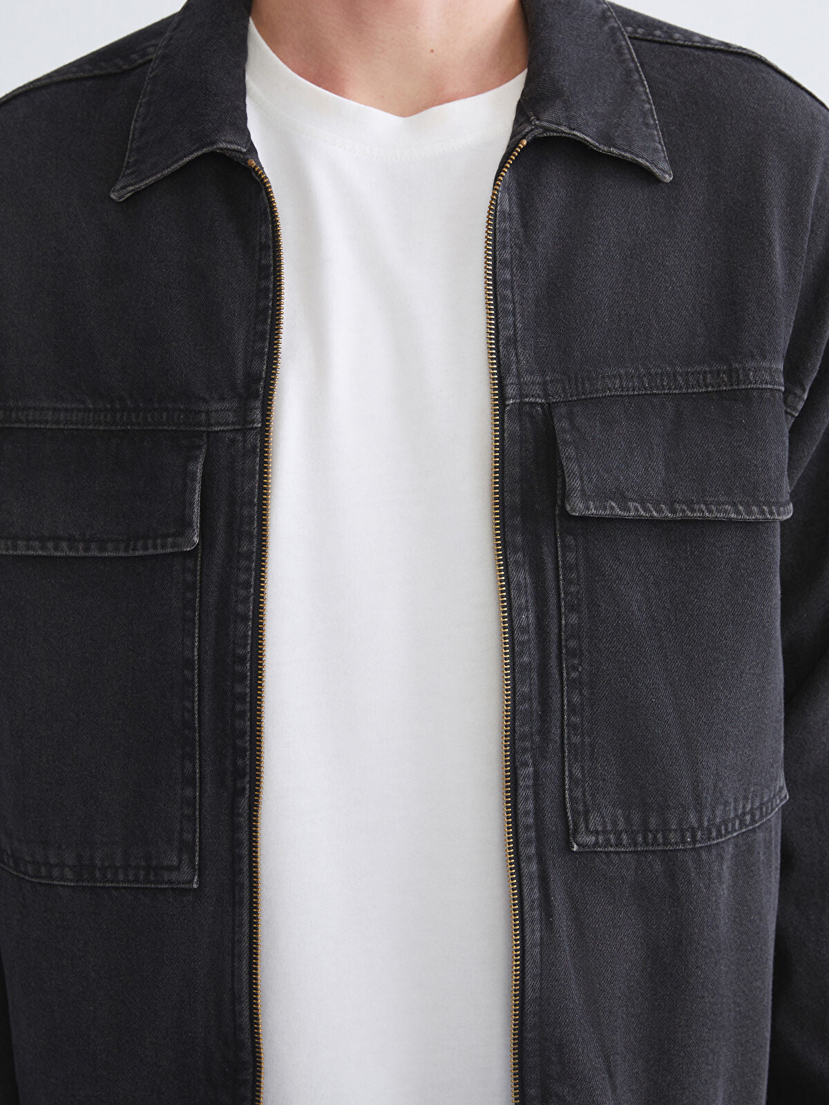 Comfortable Men's Jean Jacket