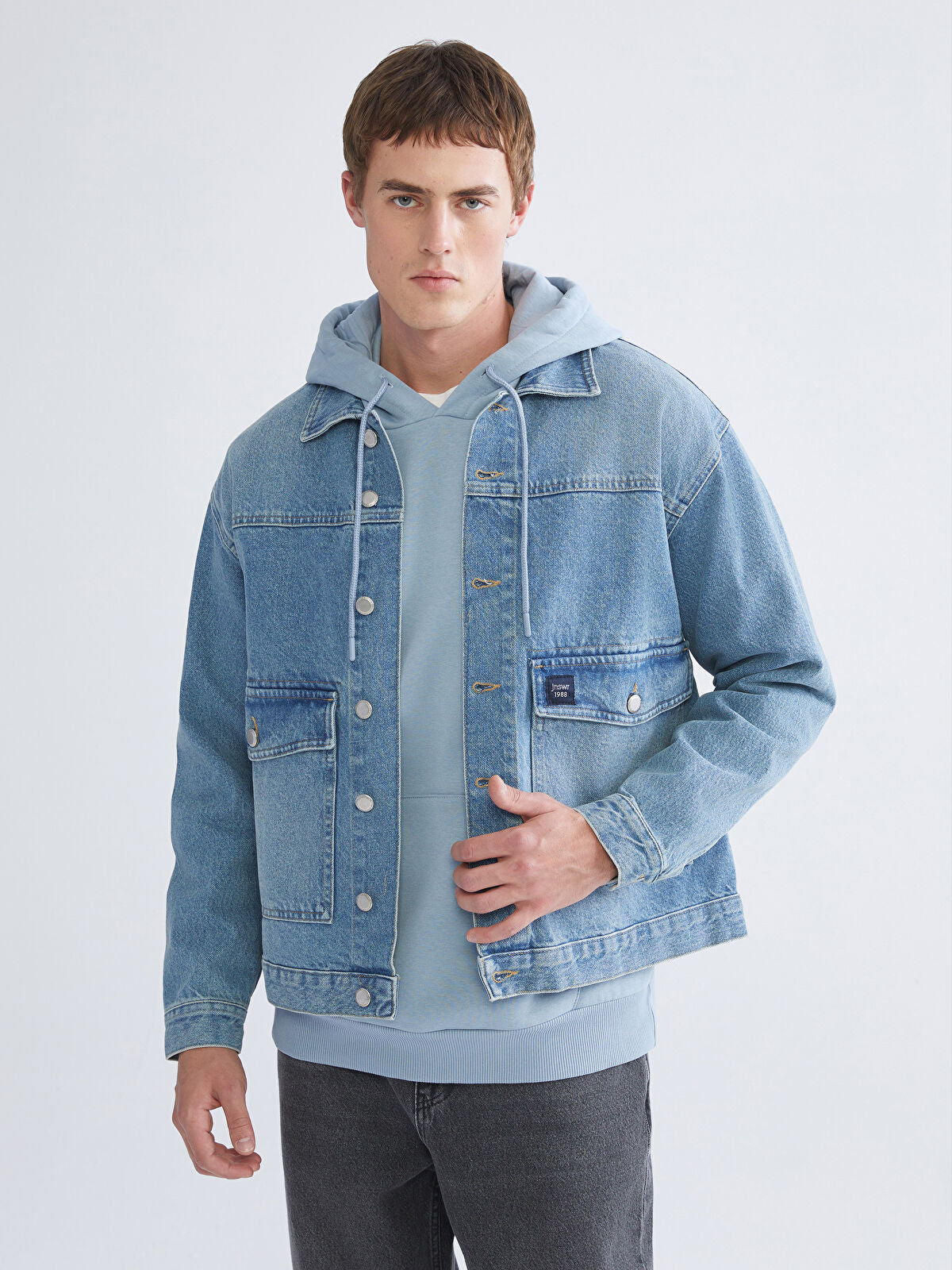 Comfortable Men's Jean Jacket