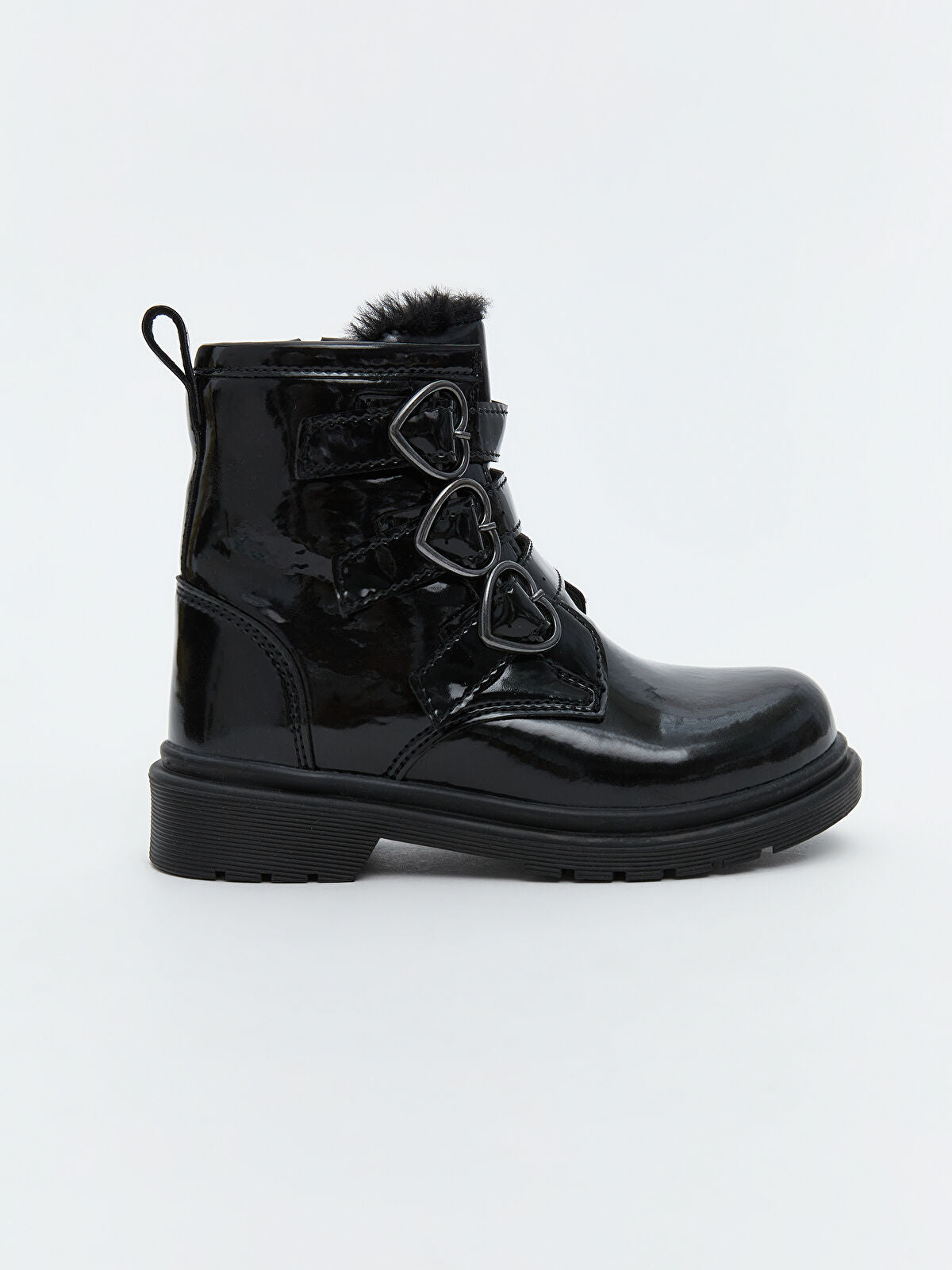 Rugged Zipper Girl Child Boot