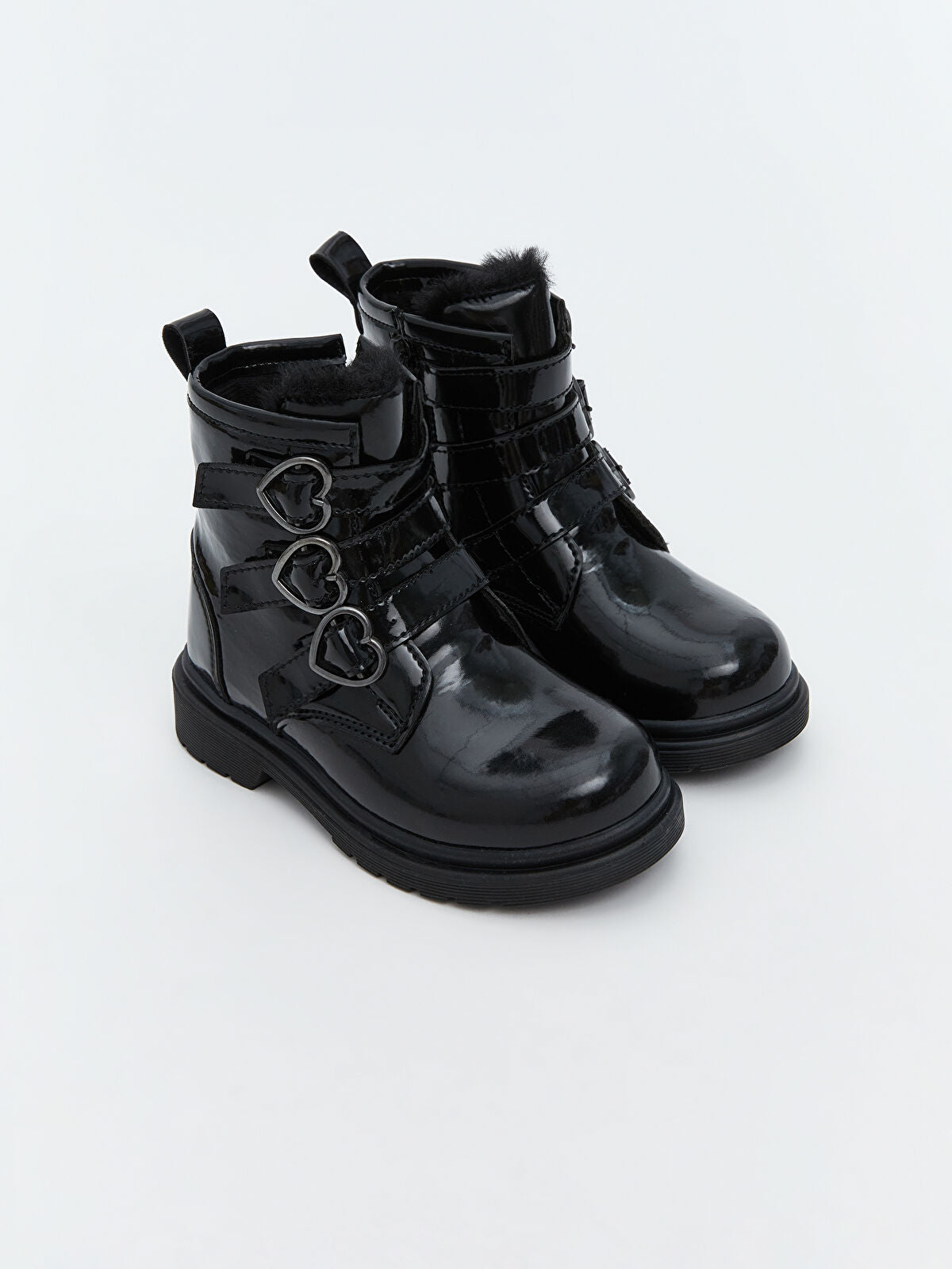 Rugged Zipper Girl Child Boot