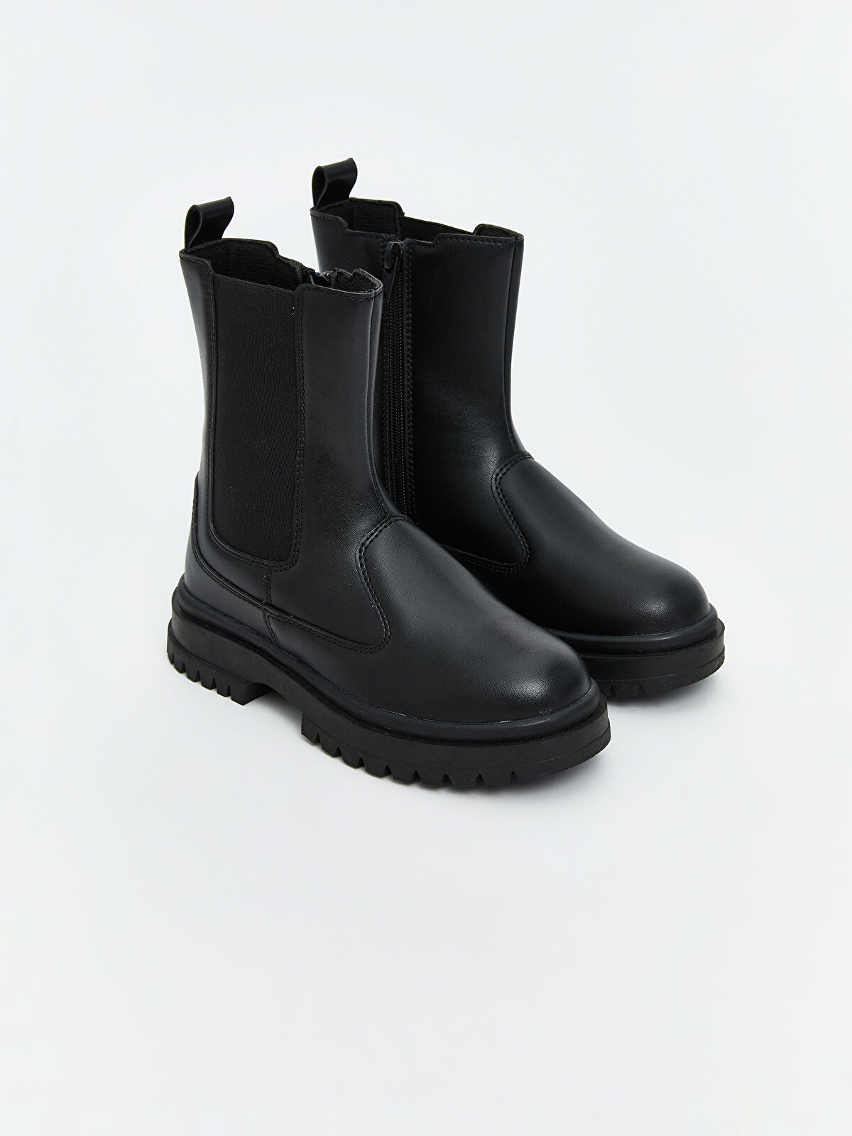 Leather-Look Girls' Shoe