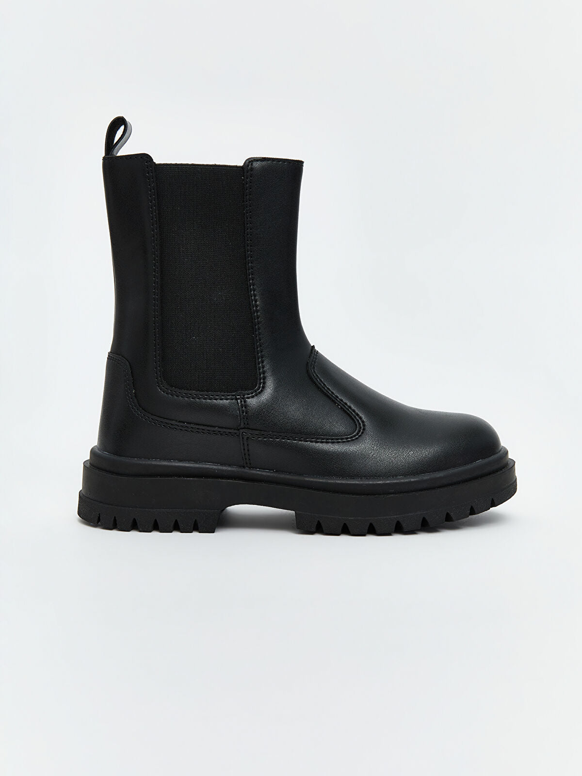 Leather-Look Girls' Shoe
