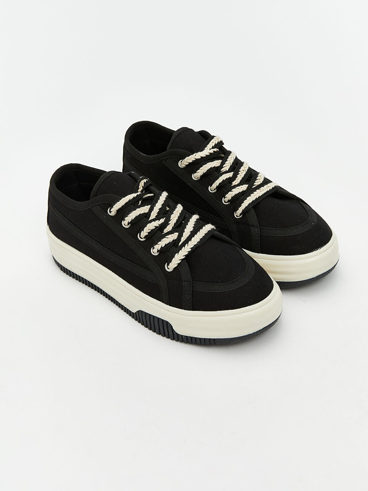 Girls' Lace-Up Sports Sneakers