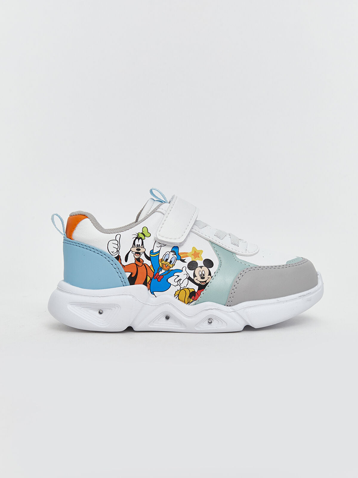 Mickey Mouse Light-Up Sole Baby Boy Sports Shoes