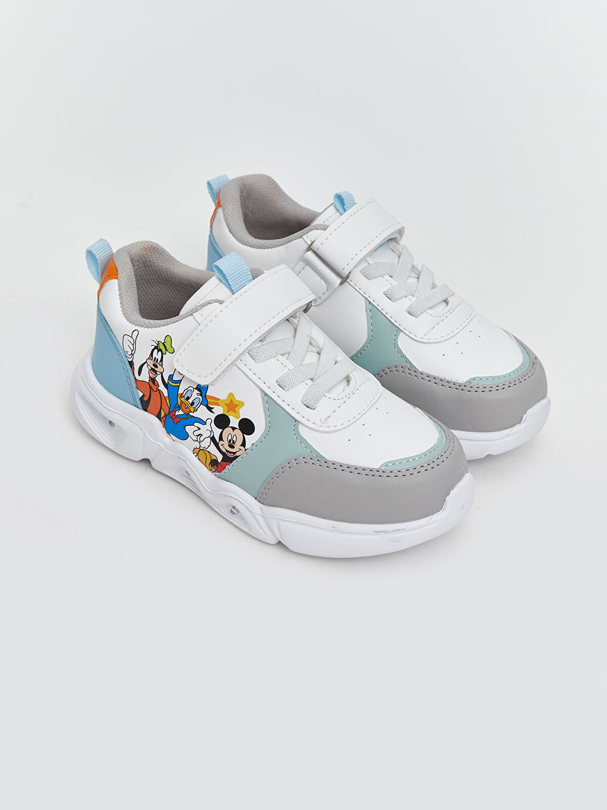 Mickey Mouse Light-Up Sole Baby Boy Sports Shoes