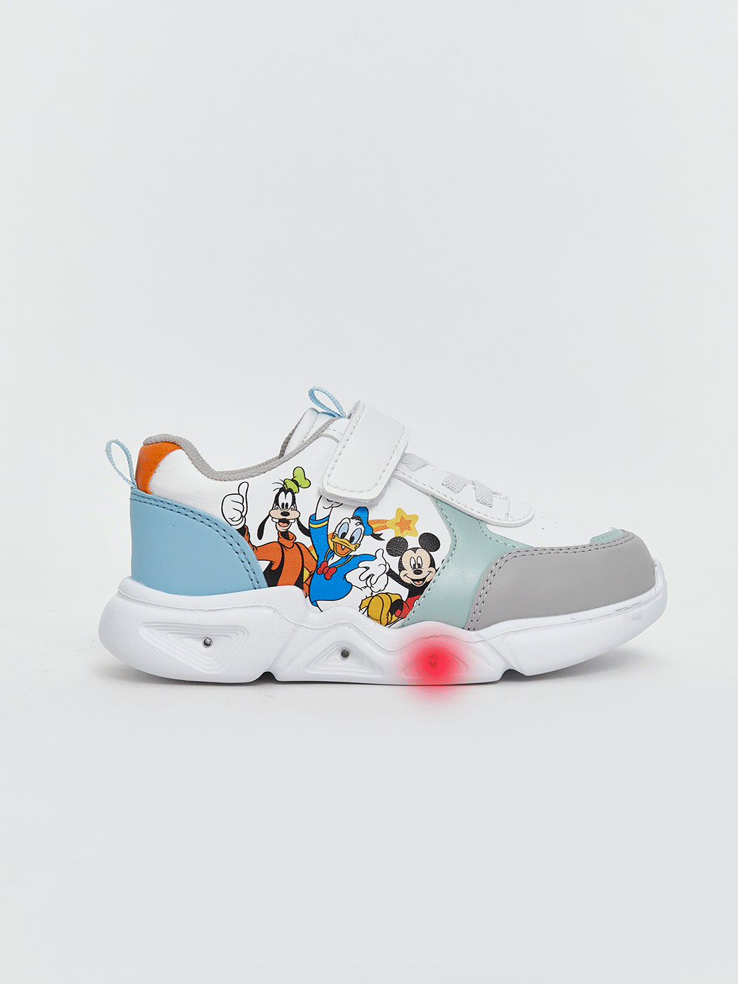 Mickey Mouse Light-Up Sole Baby Boy Sports Shoes