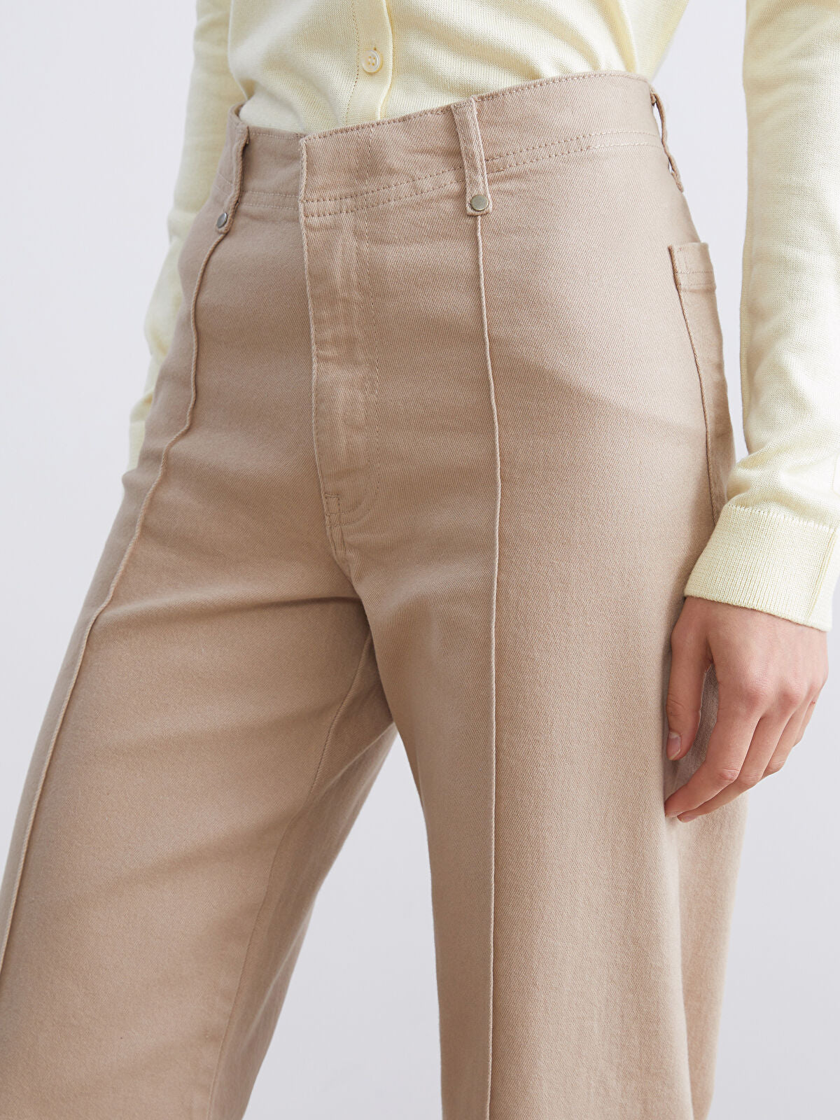 Straight Fit Women's Jean Pantalon