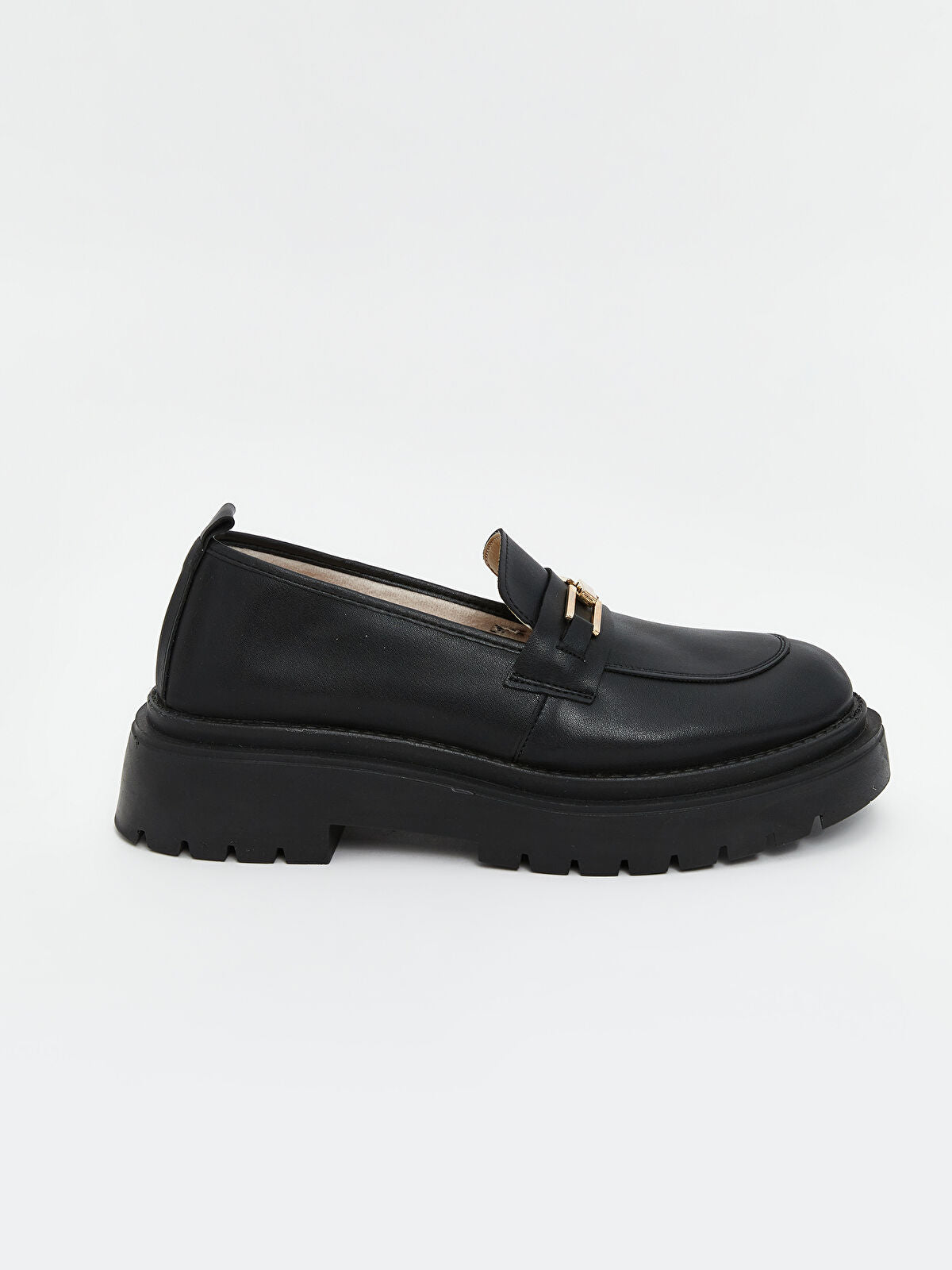 Leather-Look Women's Loafers