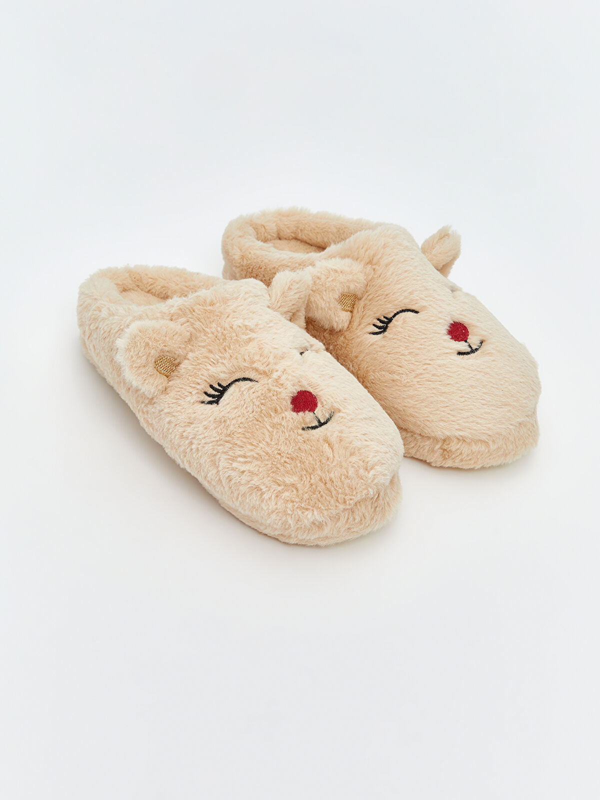 Animal Print Girls Kids House Slippers